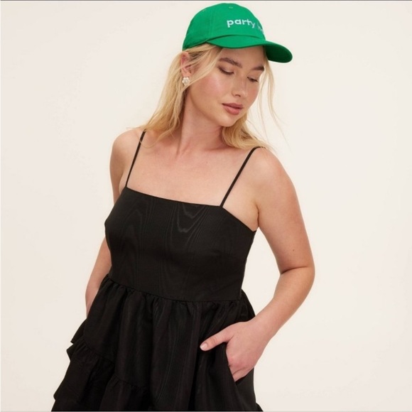 NWT Kate Spade x Target Green “Party Hat” Baseball Cap – Sold Out Collection - Picture 2 of 4